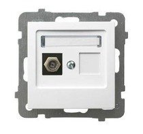 Ospel AS Gniazdo antenowe typu F pojedyncze