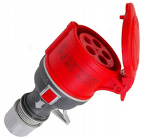 Gniazdo siłowe przenośne 32A 5P IP44 Premium