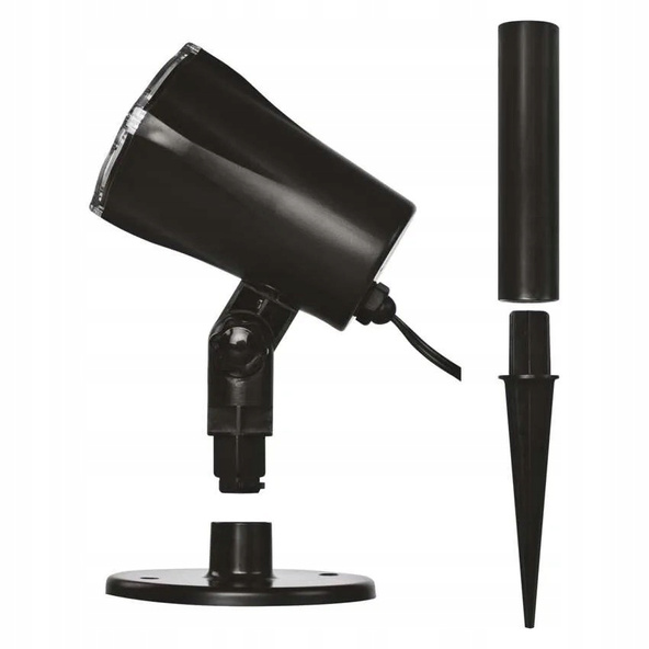 EMOS Projektor LED śnieżynki, zimna biel, IP44