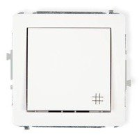 KARLIK Deco biały łącznik krzyżowy DWP-6