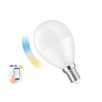 Żarówka LED E14 5W WI-FI kulka zmiana barwy SMART