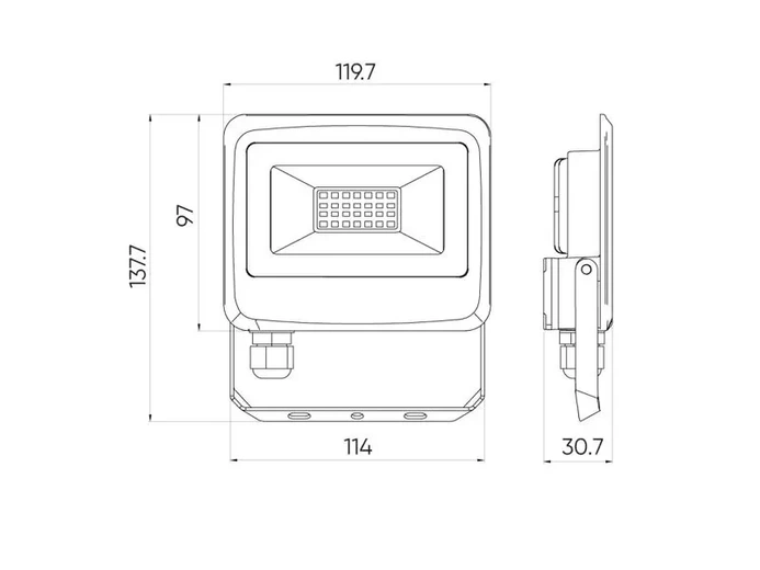 Naświetlacz PHOTON 20W 4000K