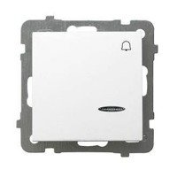 Ospel AS Łącznik zwierny "dzwonek"z podświetleniem pomarańczowym