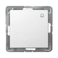 Ospel IMPRESJA biały Łącznik zwierny "dzwonek”