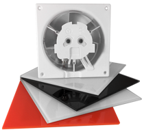 Airroxy Wentylator domowy 125 standard wymienne panele