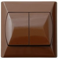 OSPEL Akcent łącznik świecznikowy brąz