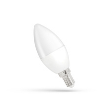 Żarówka led 8W zimna świeczka E14 Spectrum WOJ+14222_8W
