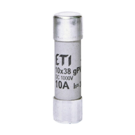 ETI Wkładka cylindryczna bezpiecznikowa 10x38 10A DC do fotowoltaiki