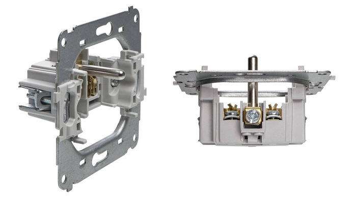 Karlik MINI szary mat 27MR-2 Ramka podwójna