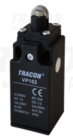 Tracon Wyłącznik krańcowy z rolką VT102 10A IP65