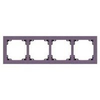 Karlik Deco Ramka uniwersalna podczwórna Pastel Matt