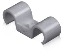 Rawlplug Uchwyt do rurek podwójny 2x U-20 posadzkowy wzmocniony