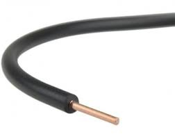 Przewód DY1,5 H07V-U czarny