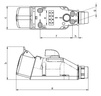 Tarel gniazdo siłowe 32A 5P z wyłącznikiem 0-1 IP44