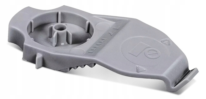 Rawlplug Uchwyt do kabli płaskich podtynkowych pojedynczy 17mm wzmocniony