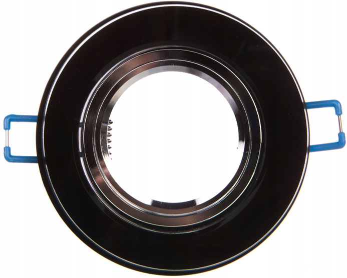 GTV Oprawa sufitowa okrągła czarna OP-PALACEOK-20