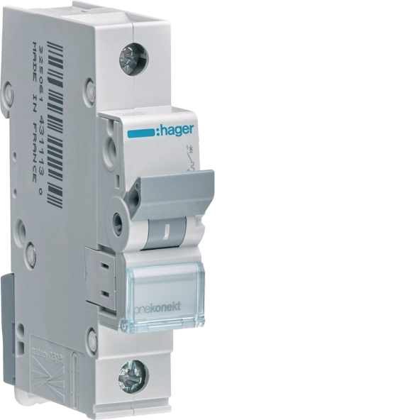 Hager Wyłącznik nadprądowy 6kA 1P C 32A