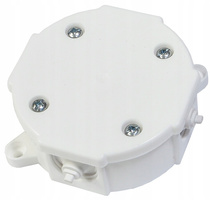 EPN puszka natynkowa biała okrągła IP41 80x38 0211-00