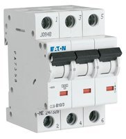EATON Wyłącznik nadprądowy 6kA AC 3P B10A