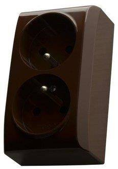 Ospel BIS Gniazdo podwójne z uziemieniem