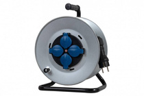 Przedłużacz bębnowy metalowy w gumie 50mb 3x2,5 F-Elektro