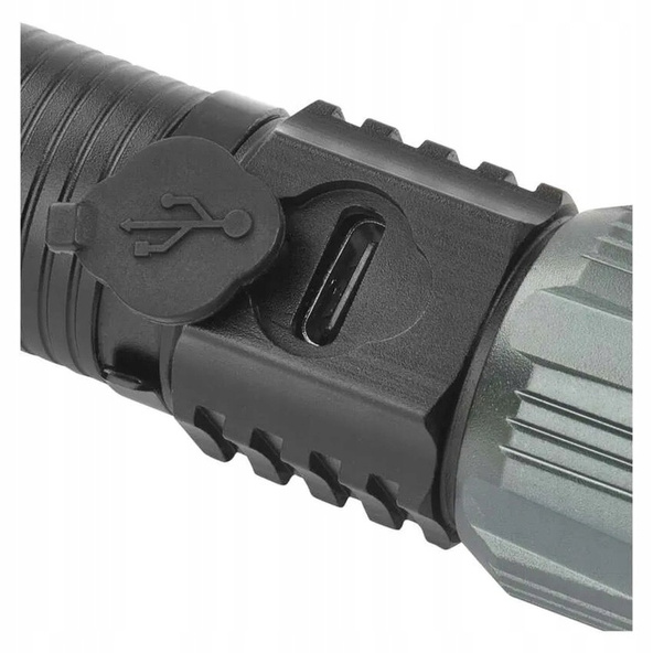 EMOS Latarka metalowa LED 1200 lm, 2200 mAh, ładowalna