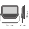 Naświetlacz LED FLOODLIGHT 27W/41W NW