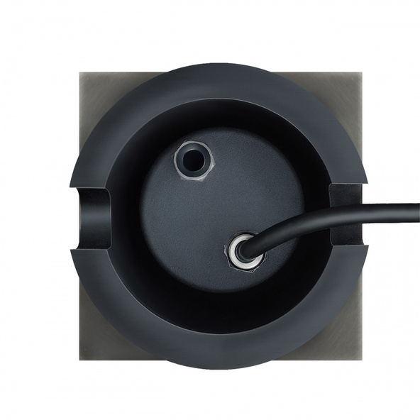 Oprawa oświetleniowa gruntowa najazdowa Lukka Connect IP67 kwadrat GU10 szara