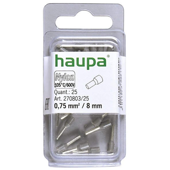 HAUPA Końcówka tulejkowa HTI 0,75/8 270803/25/B