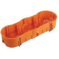 Puszka do płyt gipsowych potrójna z wkrętami - PK60