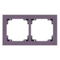 Karlik Deco Ramka uniwerstalna podwójna Pastel Matt