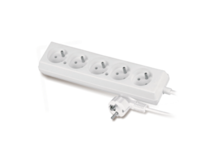 Przedłużacz 5 gniazd 3mb przewód 3x1mm