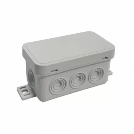 ViPlast puszka natynkowa szara IP54 80x45x41 038-03