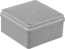Pawbol Puszka instalacyjna S-BOX116 100x100x50 IP65 szara bez dławików
