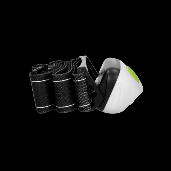 Latarka czołowa LED 5W, 230lm, z czujką ruchu 1200mAh Li-po, ruchoma głowica