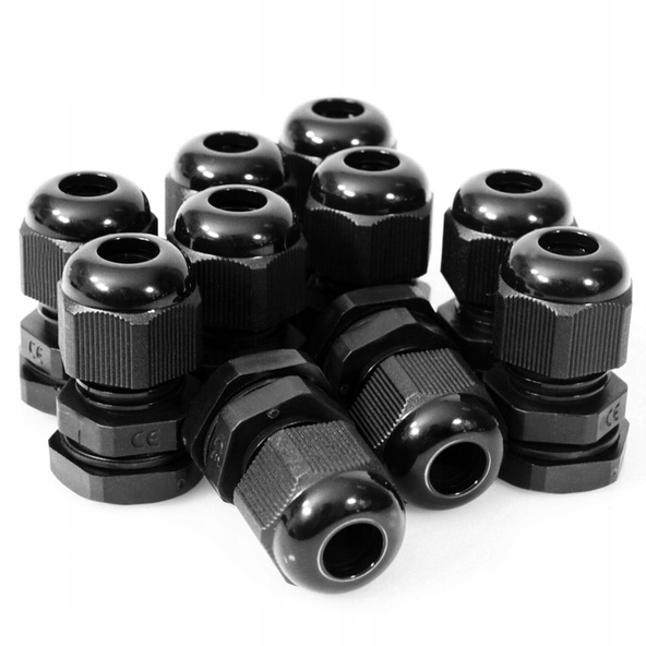 Dławik kablowy PG-21 czarny IP68