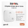 Czujnik dymu Wi-Fi TUYA bateryjny LCD CDB-03 Zamel