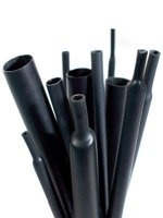 Koszulka termokurczliwa czarna RTMK z klejem 16/5