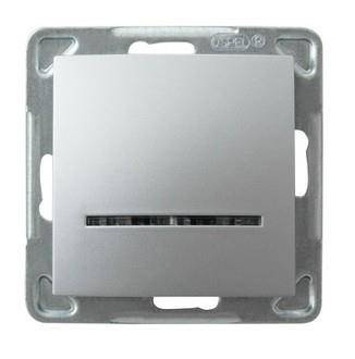 Ospel IMPRESJA Łącznik kontrolny z podświetleniem niebieskim