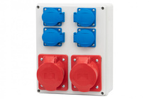 Rozdzielnica budowlana erbetka R-240 gn. 16A 5p, 32A 5p, 4x230V (F3.0100)