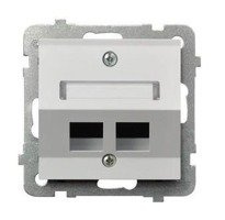 Ospel AS Obudowa gniazda podwójnegoskośna