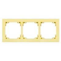 Karlik Deco Ramka uniwersalna potrójna Pastel Matt