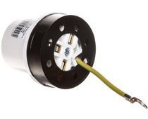 Wkład do gniazda metalowego 32A płaski styk Tarel