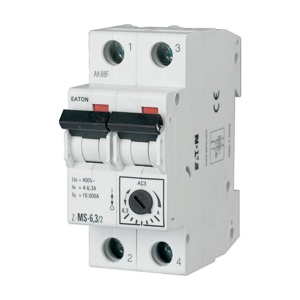 EATON Wyłącznik silnikowy Z-MS 6,3/2