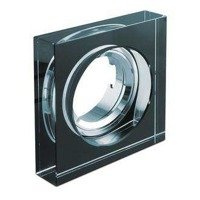 OPRAWA HALOGENOWA GTV OP-PALACEKW-20 CZARNE SZKŁO - KWADRATOWA