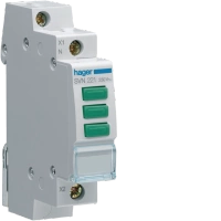 Hager Lampka kontrolna LED 3x zielona 230V AC