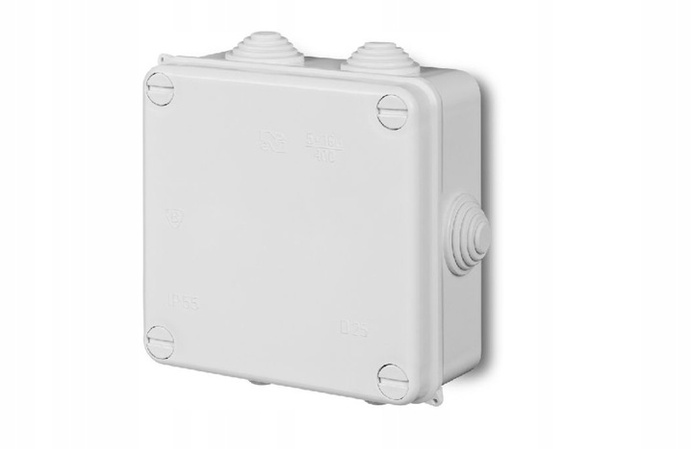 EPN puszka natynkowa biała PK-4 IP55 135x135x65 0233-00