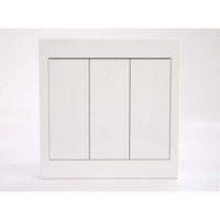 Bateryjny naścienny nadajnik zdalnego sterowania. 3-klawiszowy