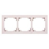 Karlik Deco Ramka uniwersalna potrójna Pastel Matt
