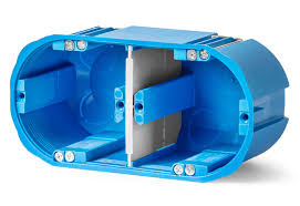 Simet Puszka głęboka gips niebieska do elektroniki 2krotna P2x60D 32092203